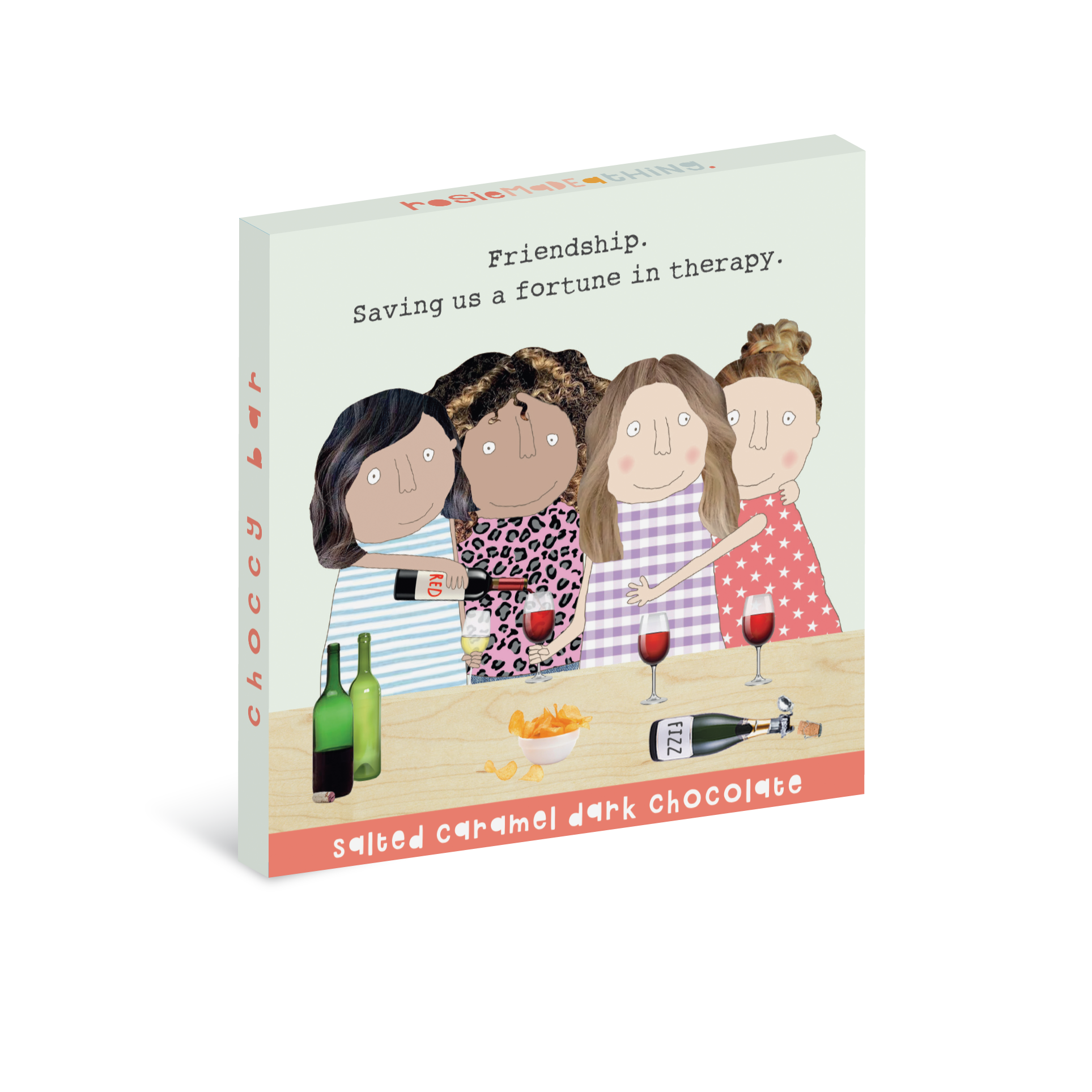 Rosie Made a Thing 'Therapy' Salted Caramel Dark Chocolate Bar 70g