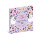Easter Hot Cross Bun Milk Chocolate Bar 80g