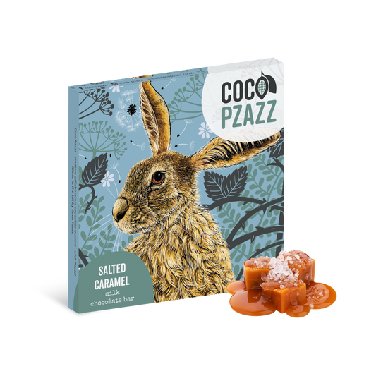 Fox & Boo Sea Salt Caramel Chocolate Bar 80g