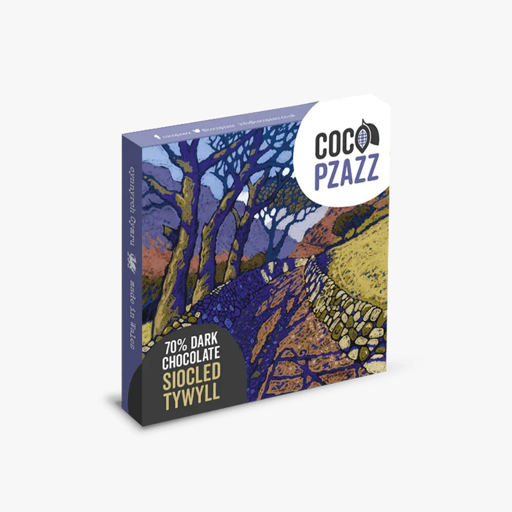 Siocled Tywyll 70% Dark Chocolate Bar 80g