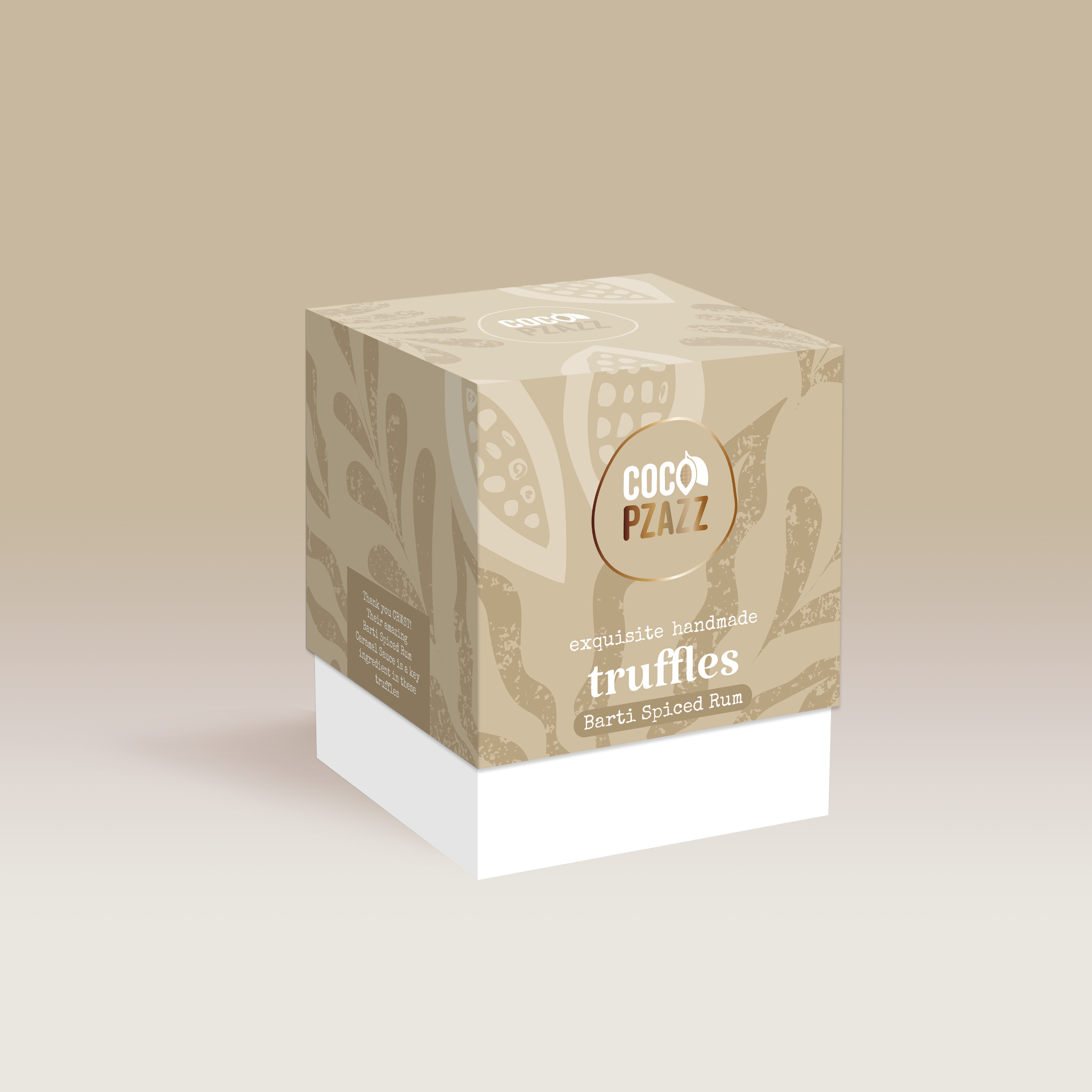 Exquisite Handmade Barti Spiced Rum Truffles