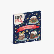 Trade - White Flamingo Christmas Pudding Milk Chocolate Bar 12x80g