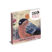 Victoria's Attic 'Bullfinch' Classic Milk Chocolate Bar 80g
